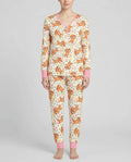 Dachshund Blooms Family Matching Bamboo Women Pajama Set