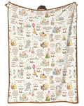 Vorlage Quilt Decke