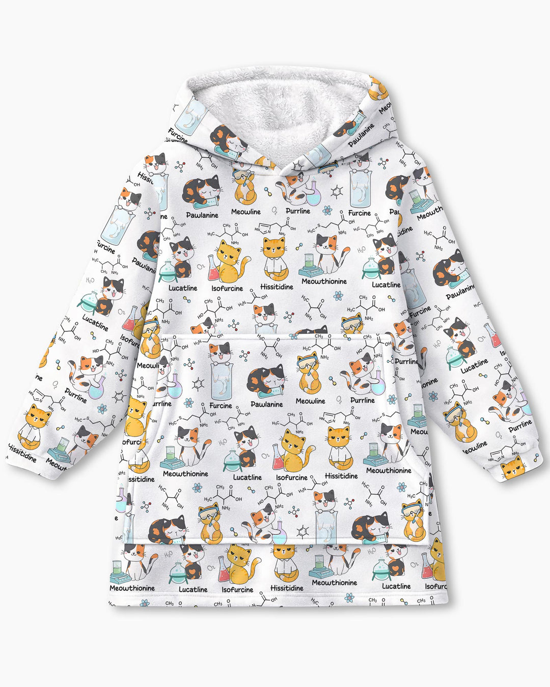 Benutzerdefinierter Bambus-Deckenhoodie (Vorlage)