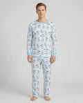 Vorlage Herren-Pyjama-Set