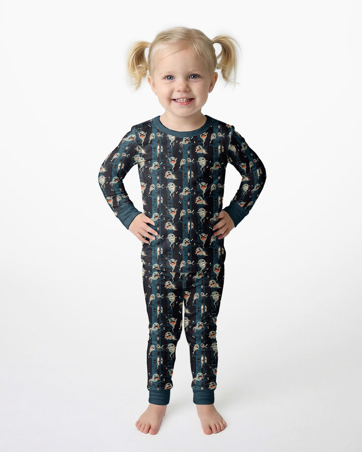 Scared yet Bamboo Two Piece Long Sleeve Pajama Set