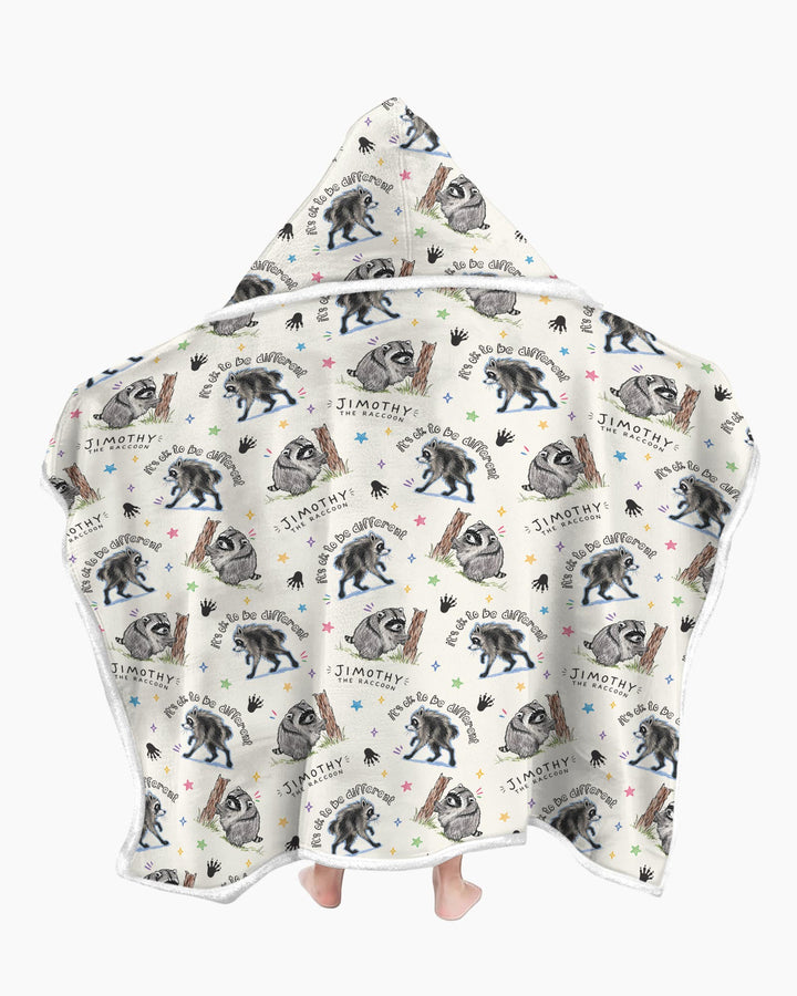 It's Okay to be Jimothy Bamboo Wearable Hooded Blanket