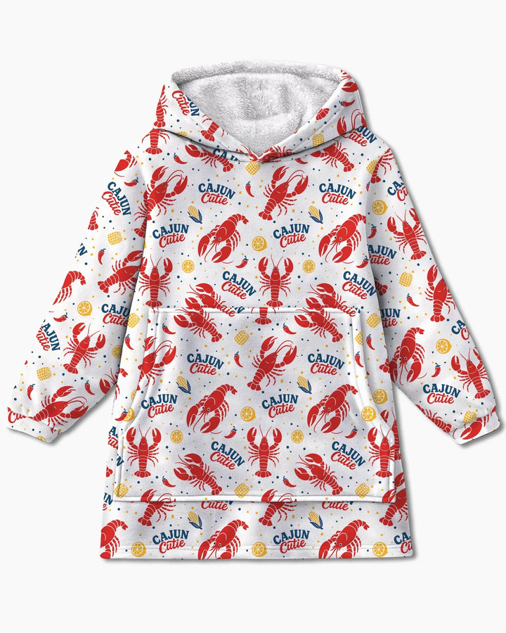 Cajun Cutie Tragbarer Bambus-Deckenhoodie