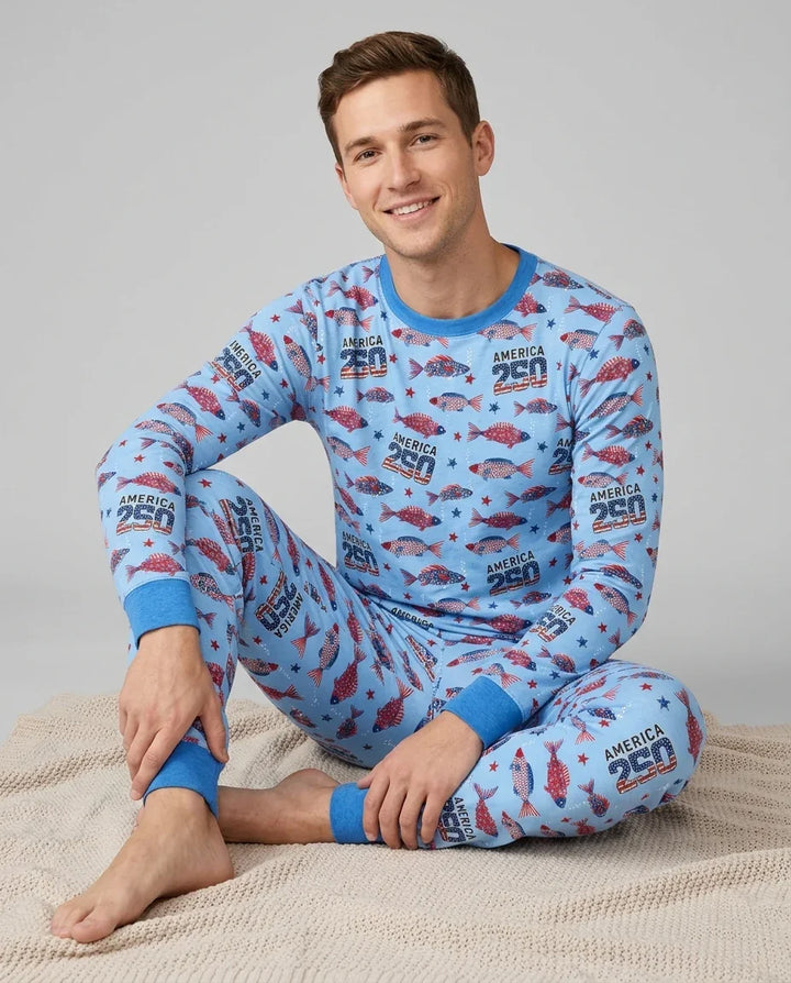 Vorlage Herren-Pyjama-Set