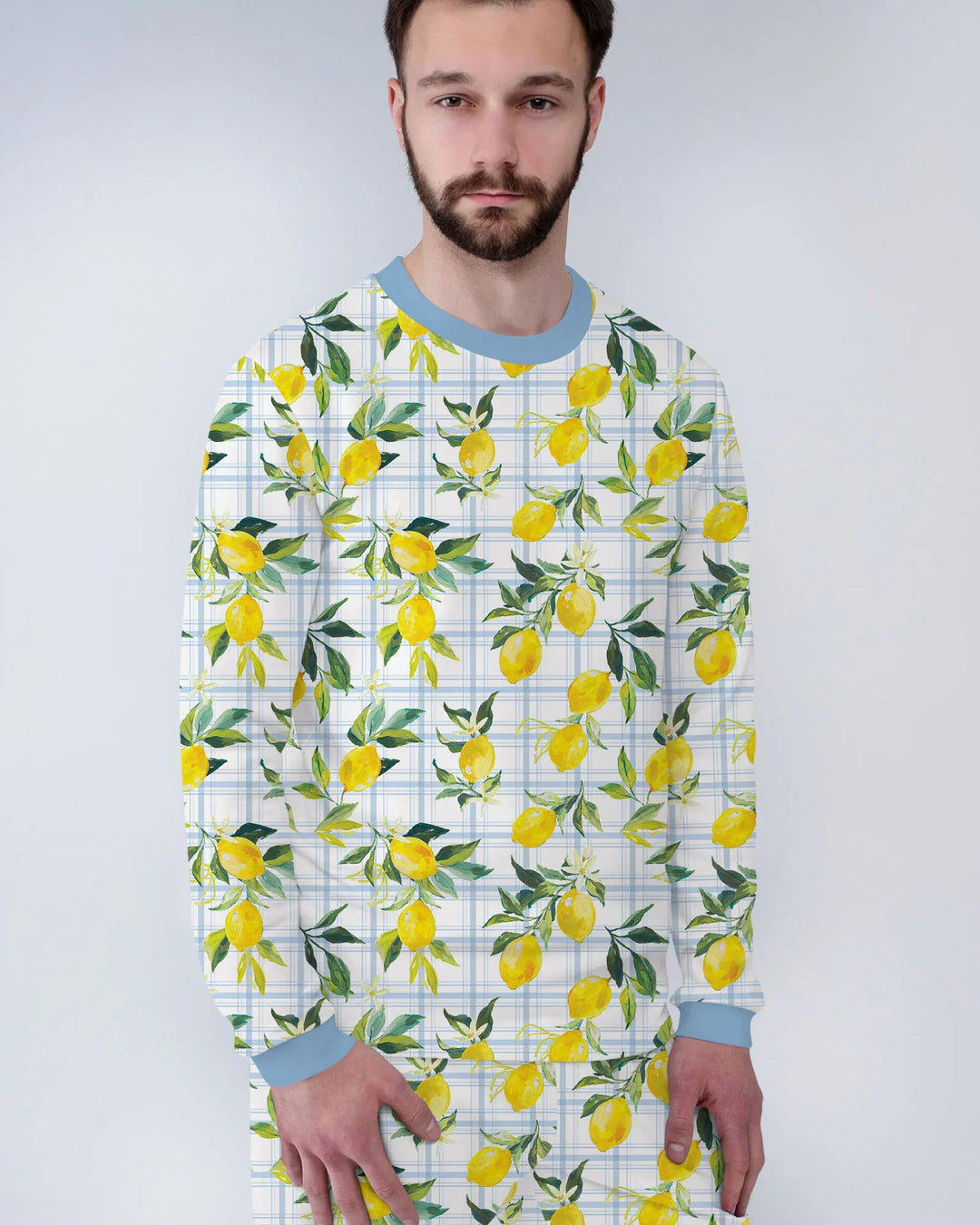 Vorlage Herren-Pyjama-Set