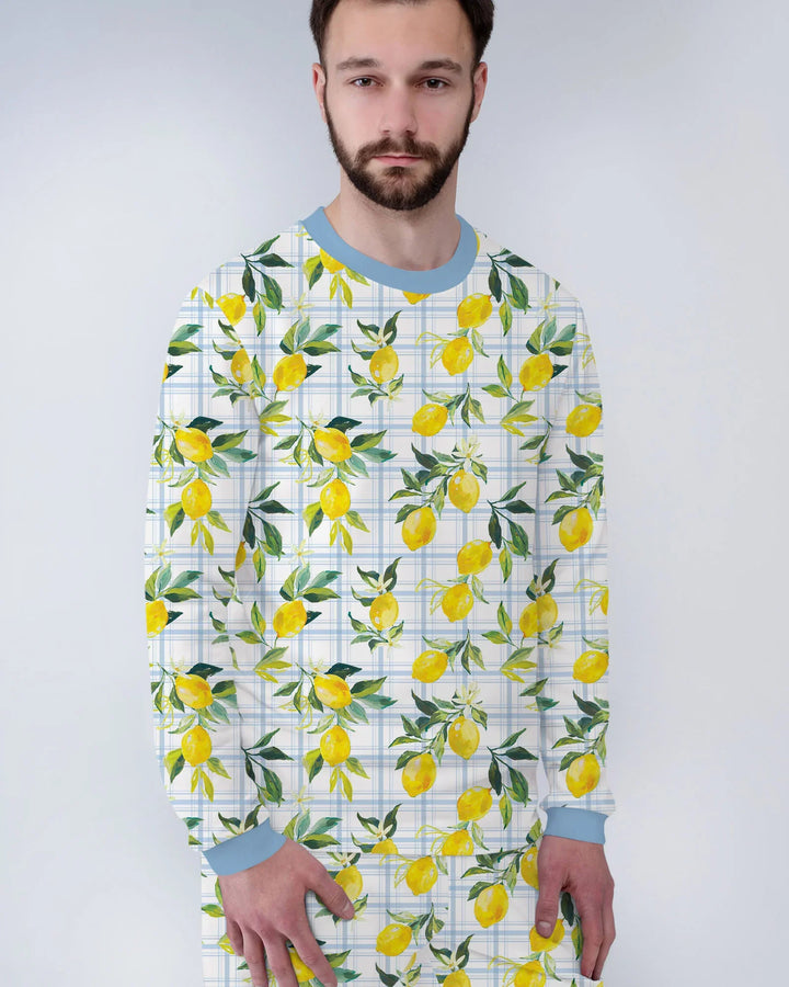 Vorlage Herren-Pyjama-Set