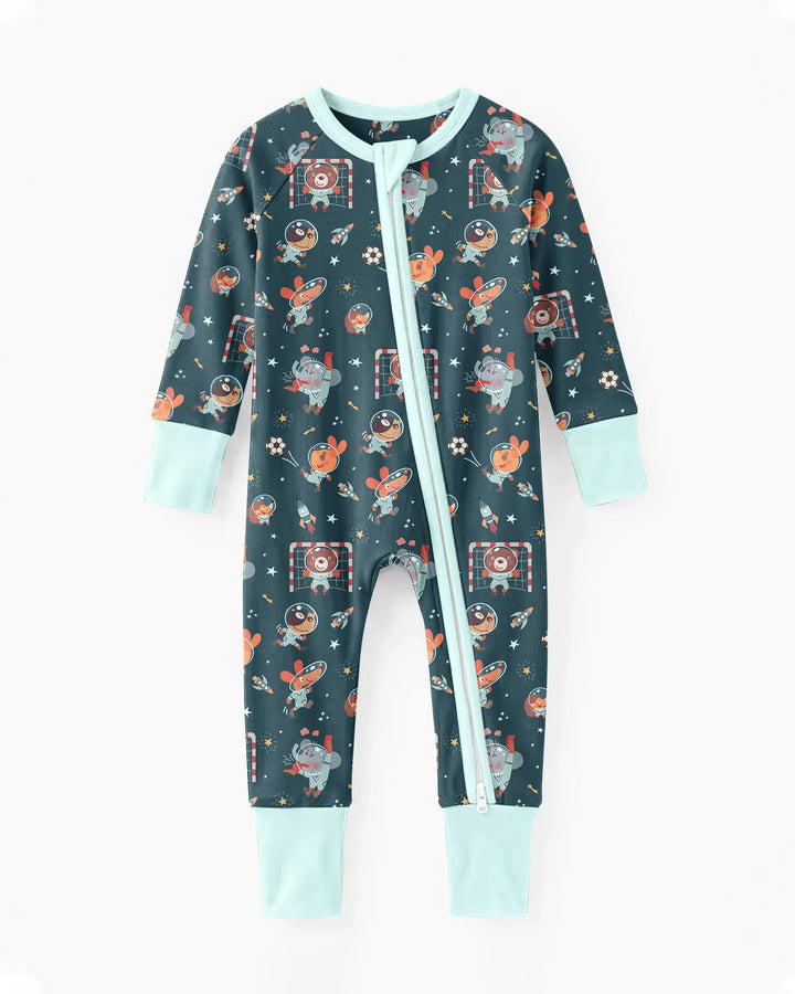 Gerippte Babykleidung mit individuellem Foto - Weich &amp; Skizzenhaft