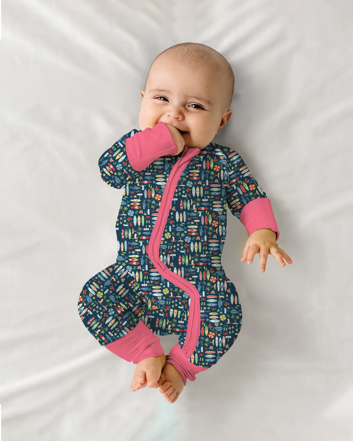 Gerippte Babykleidung mit individuellem Foto - Weich &amp; Skizzenhaft