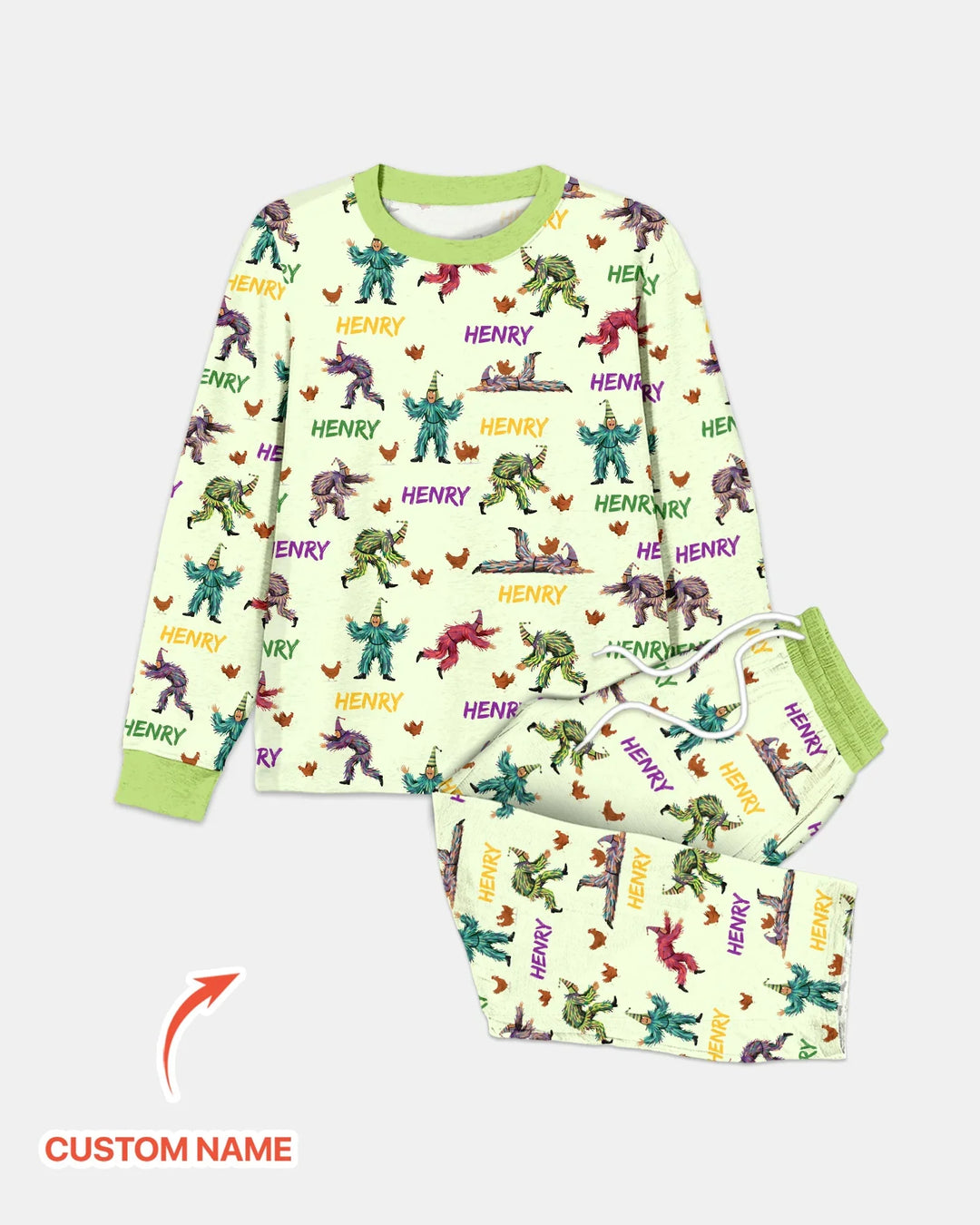 Vorlage Benutzerdefiniertes Herren-Pyjama-Set