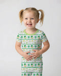 Happy Saint Patrick's Day Bamboo Two Piece Short Sleeve Pajama Set
