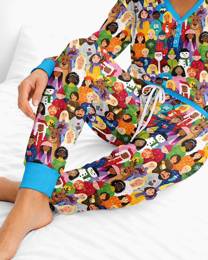 Together for Christmas Bamboo Women Pajama Set