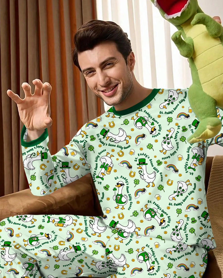 Vorlage Herren-Pyjama-Set