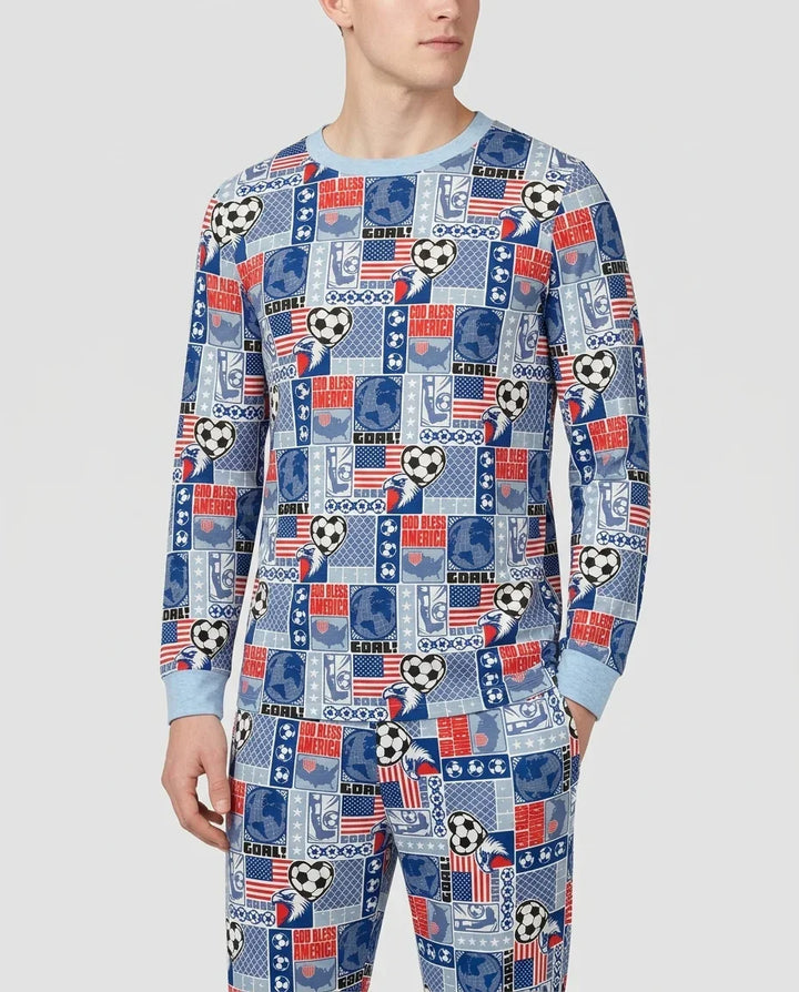 Vorlage Bambus-Pyjama-Set für Herren