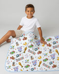 Vorlage Quilt Decke