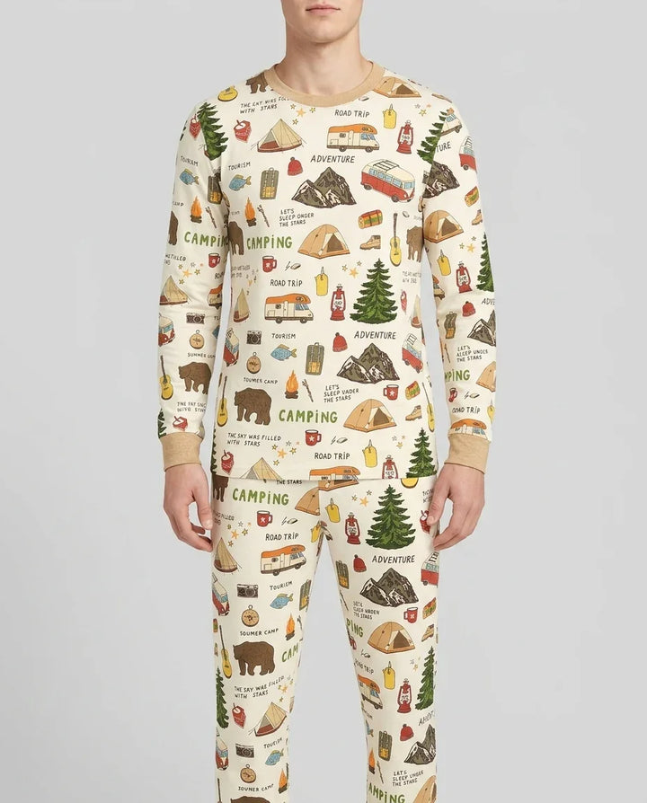 Vorlage Herren-Pyjama-Set
