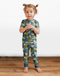 Ghost Forest Bamboo Two Piece Short Sleeve Pajama Set