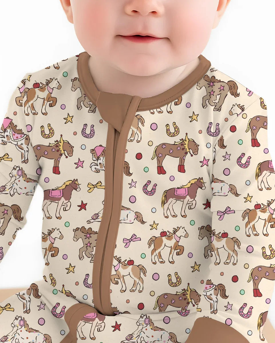 Gerippte Babykleidung mit individuellem Foto - Weich &amp; Skizzenhaft
