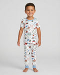 Zweiteiliges, kurzärmliges Pyjama-Set mit Marienkäfern