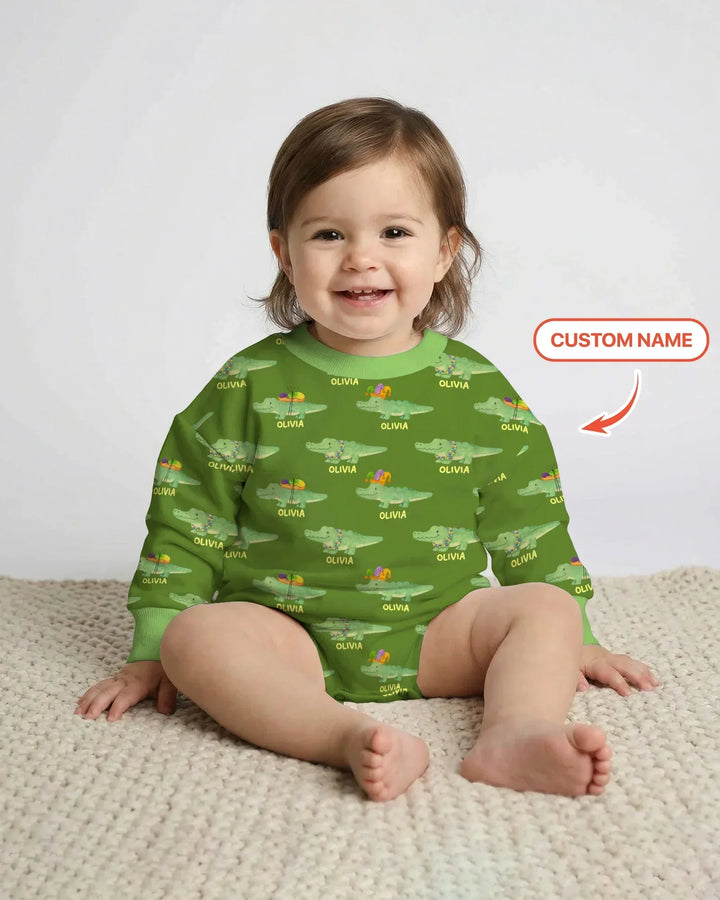 Gerippte Babykleidung mit individuellem Foto - Weich &amp; Skizzenhaft