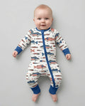 Gerippte Babykleidung mit individuellem Foto - Weich &amp; Skizzenhaft