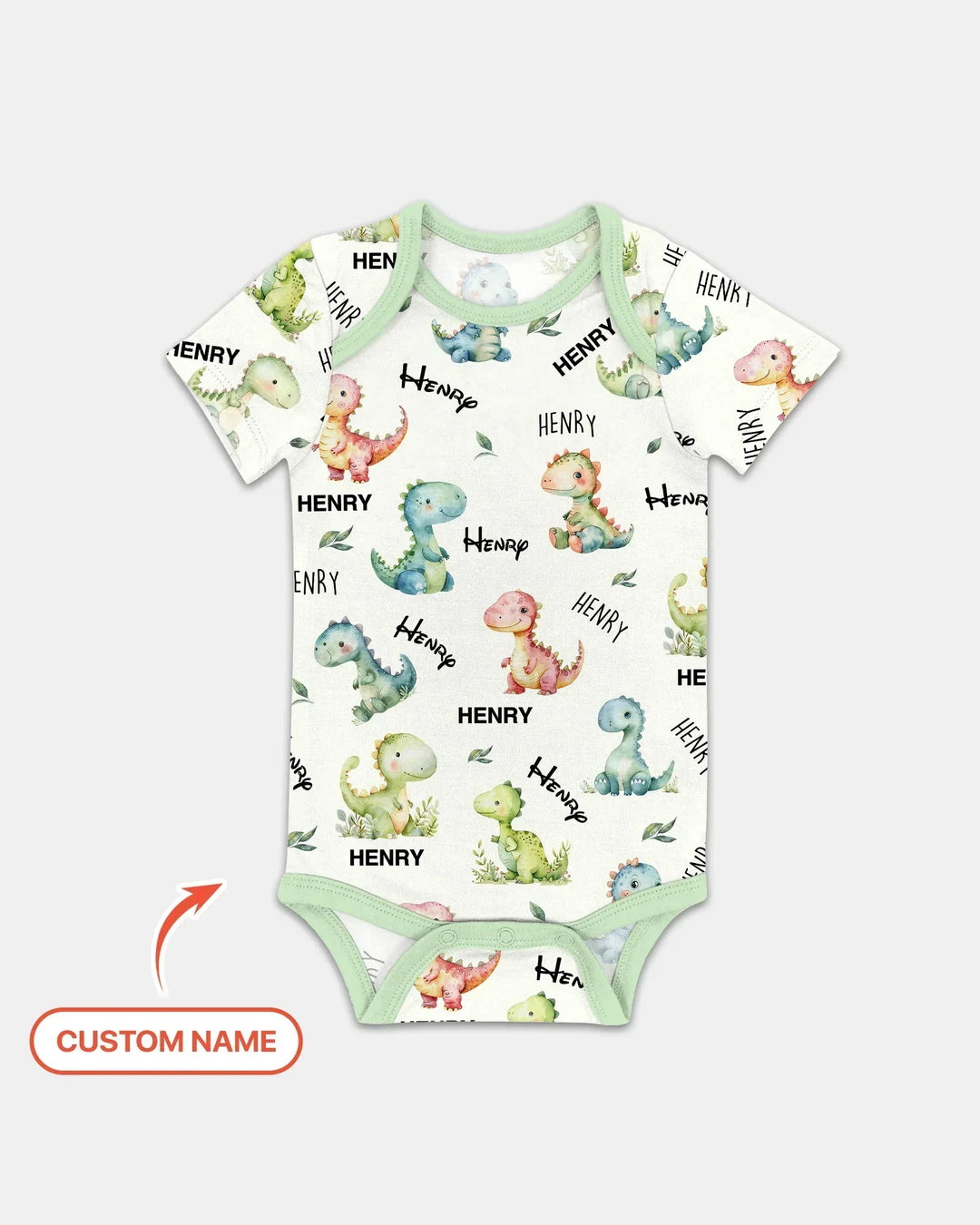 Gerippte Babykleidung mit individuellem Foto - Weich &amp; Skizzenhaft