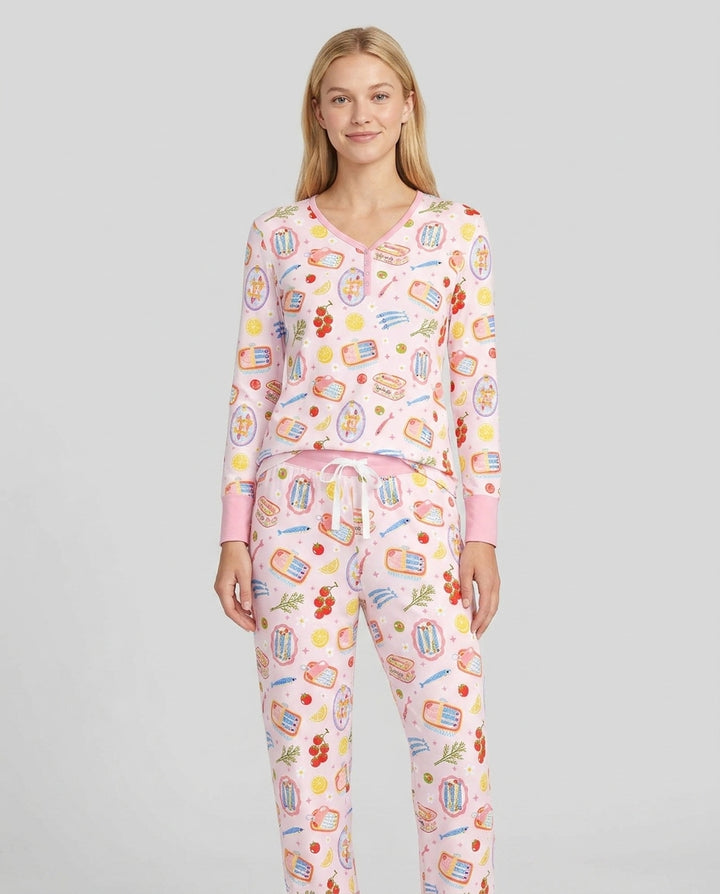 Vorlage Bambus Damen Pyjama Set
