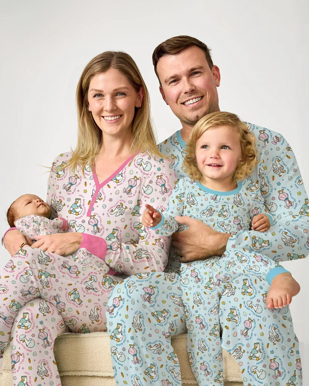 Easter Silly Goose Bamboo Men's Pajama Set