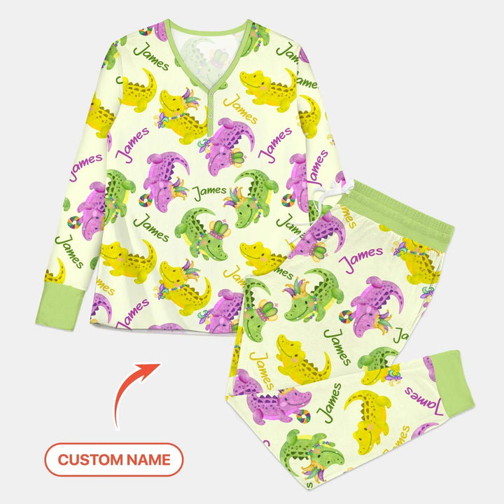 Vorlage für individuelles Damen-Pyjama-Set