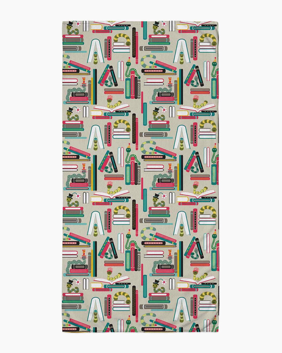 Bookworm Adventures Bamboo Beach Towel