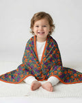 Cats and Pumpkins Bamboo Blanket