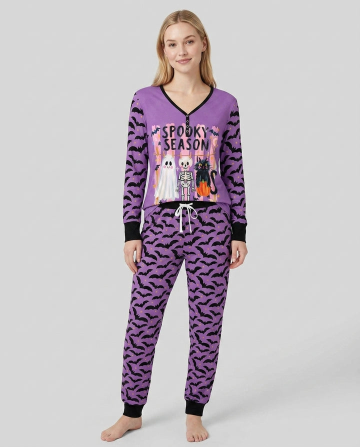 Vorlage Bambus Damen Pyjama Set
