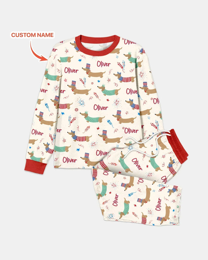 Vorlage Benutzerdefiniertes Herren-Pyjama-Set