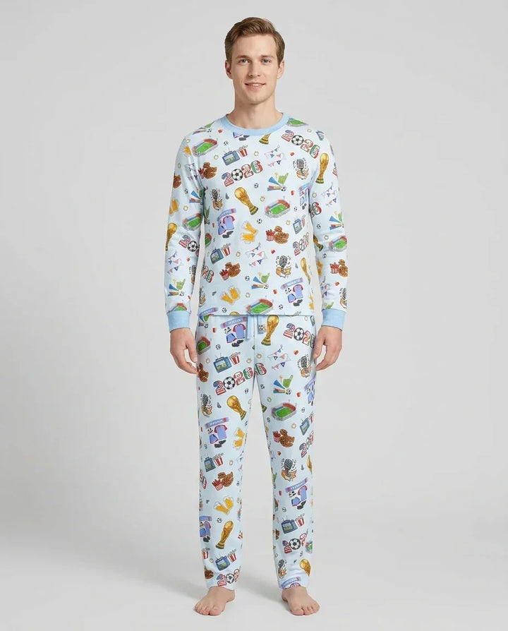 Vorlage Herren-Pyjama-Set