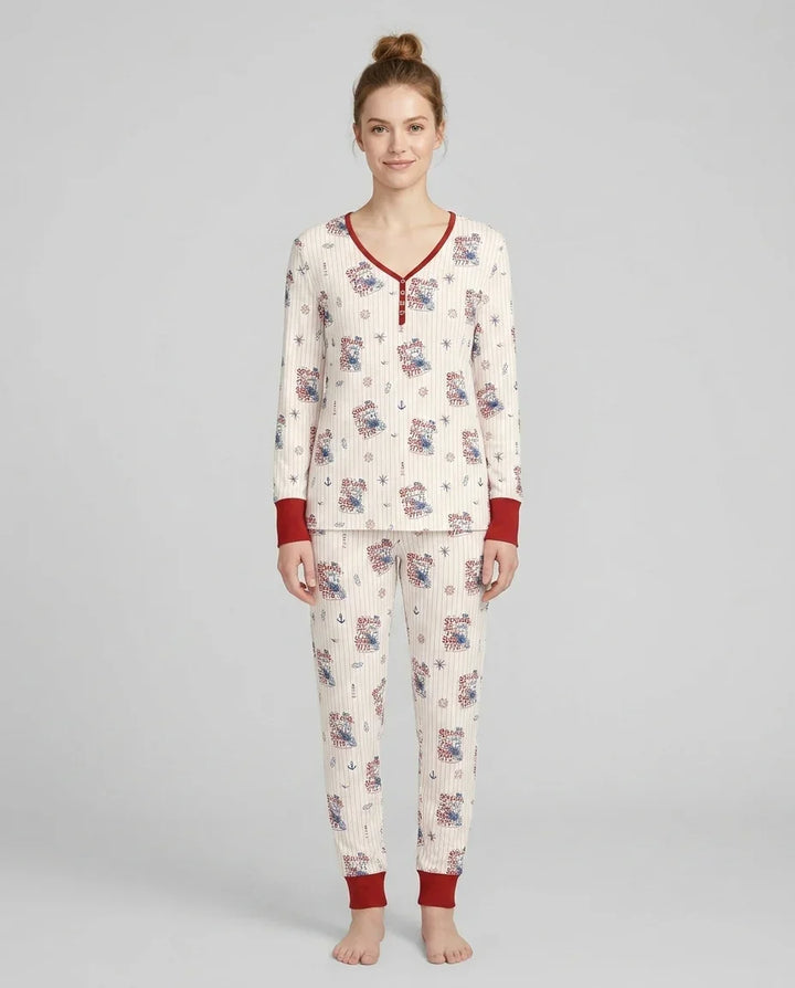 Vorlage Bambus Damen Pyjama Set