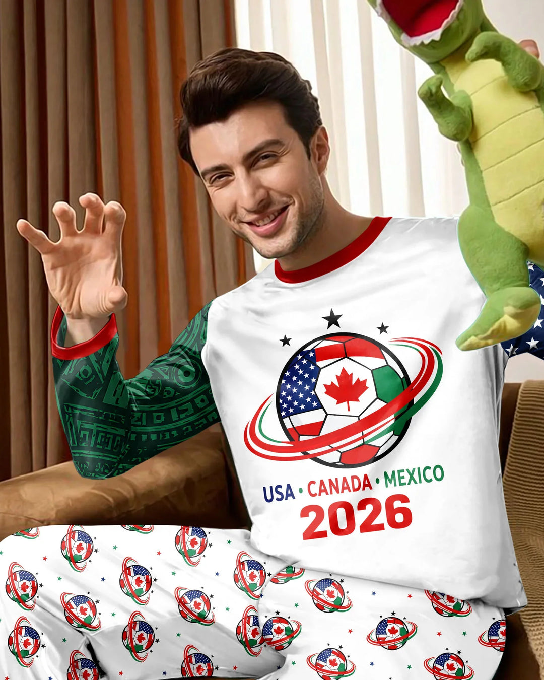 Vorlage Bambus-Pyjama-Set für Herren