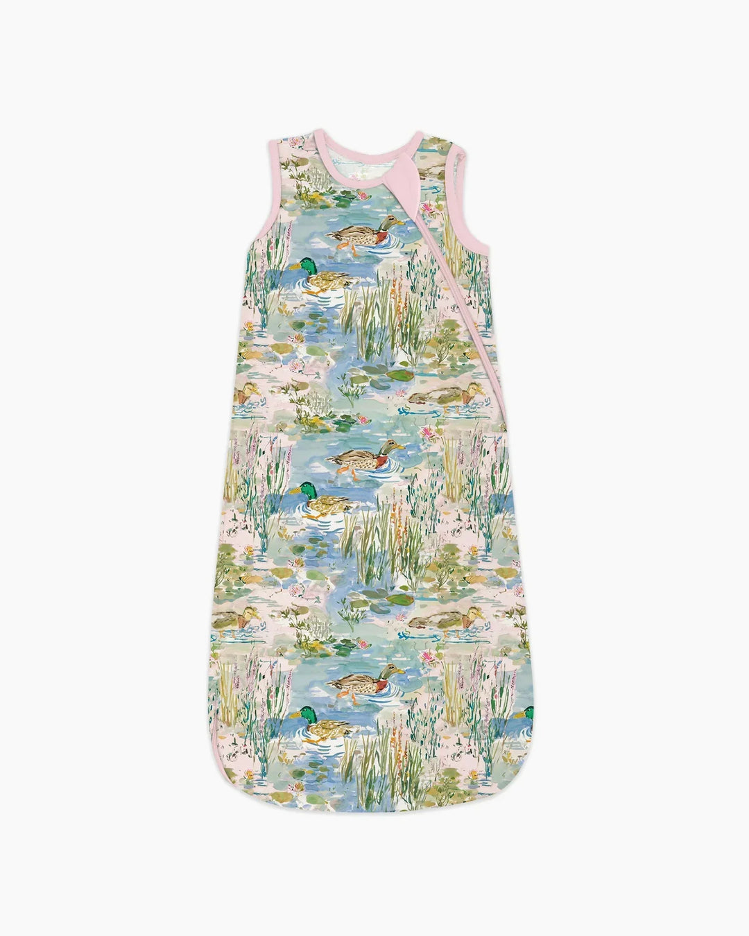 Watercolor Mallard Duck Bamboo Sleep Bag
