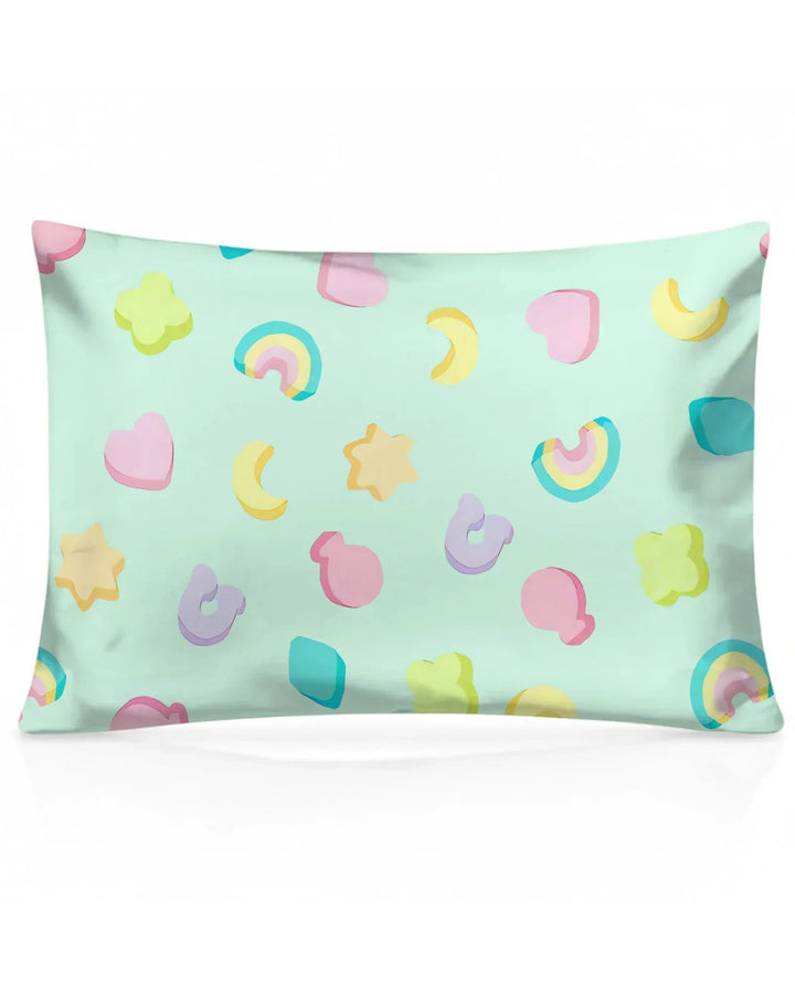 Pastel Lucky Charms Scatter Bamboo Pillow Case
