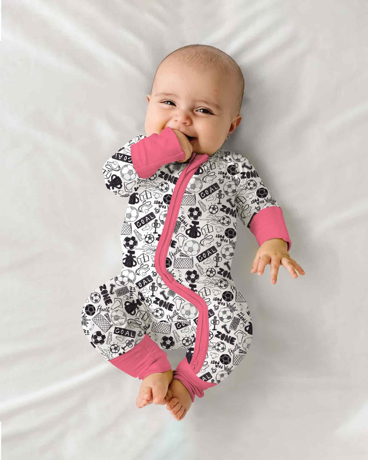 Gerippte Babykleidung mit individuellem Foto - Weich &amp; Skizzenhaft