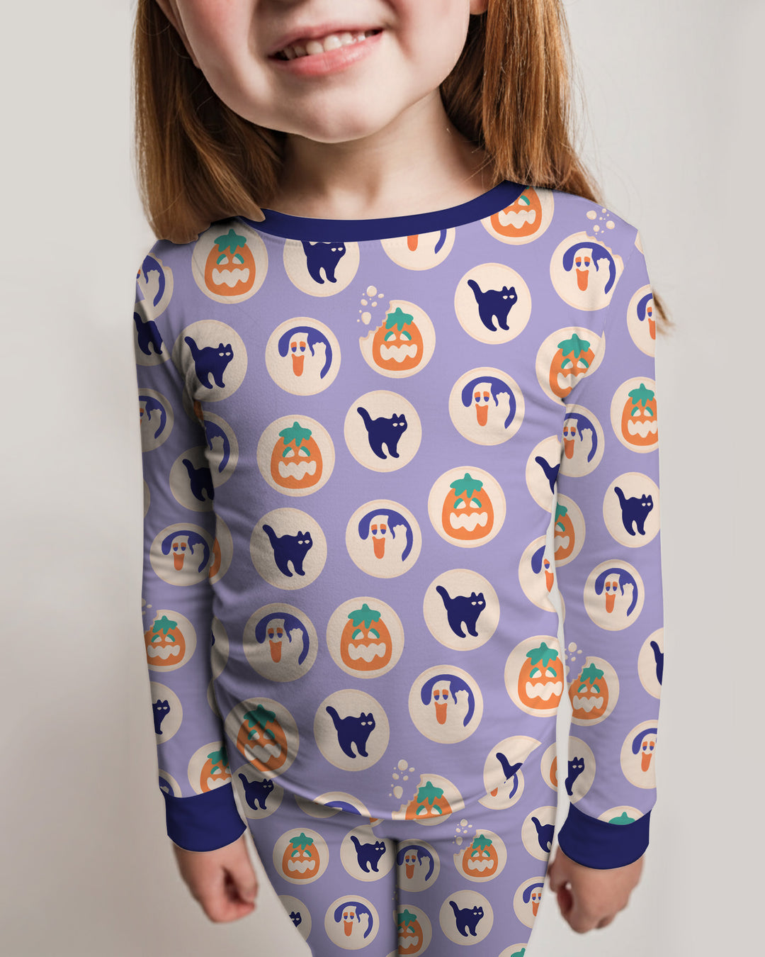 Boo Crew Bamboo Two Piece Long Sleeve Pajama Set