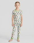 Jobs Alphabet Bamboo Two Piece Short Sleeve Pajama Set