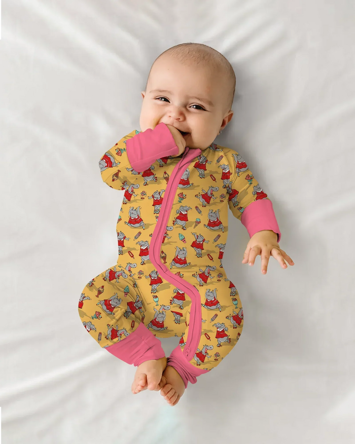 Dancing Hippo Treats Bamboo Convertible Zippy