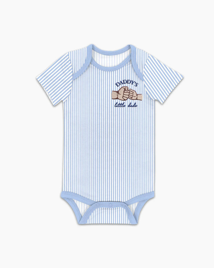 Gerippte Babykleidung mit individuellem Foto - Weich &amp; Skizzenhaft