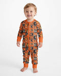 Mid Century Halloween Monster Toss Bamboo Convertible Zippy