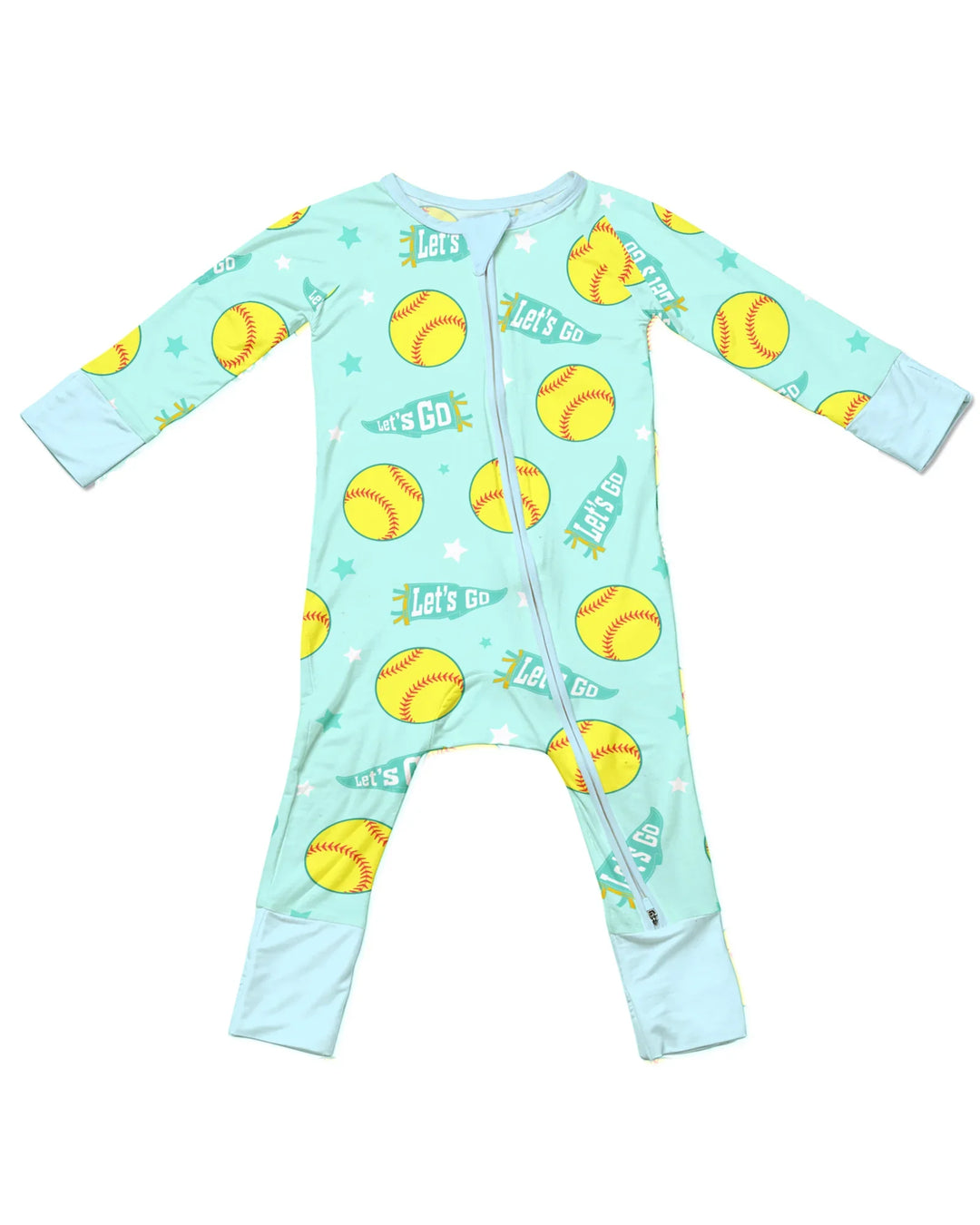 Softball Lovers Bamboo Convertible Zippy