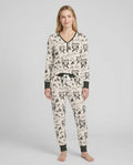 Vorlage Bambus Damen Pyjama Set