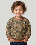 Ghost Garden Dark Autumn Bamboo Crewneck Sweatshirt
