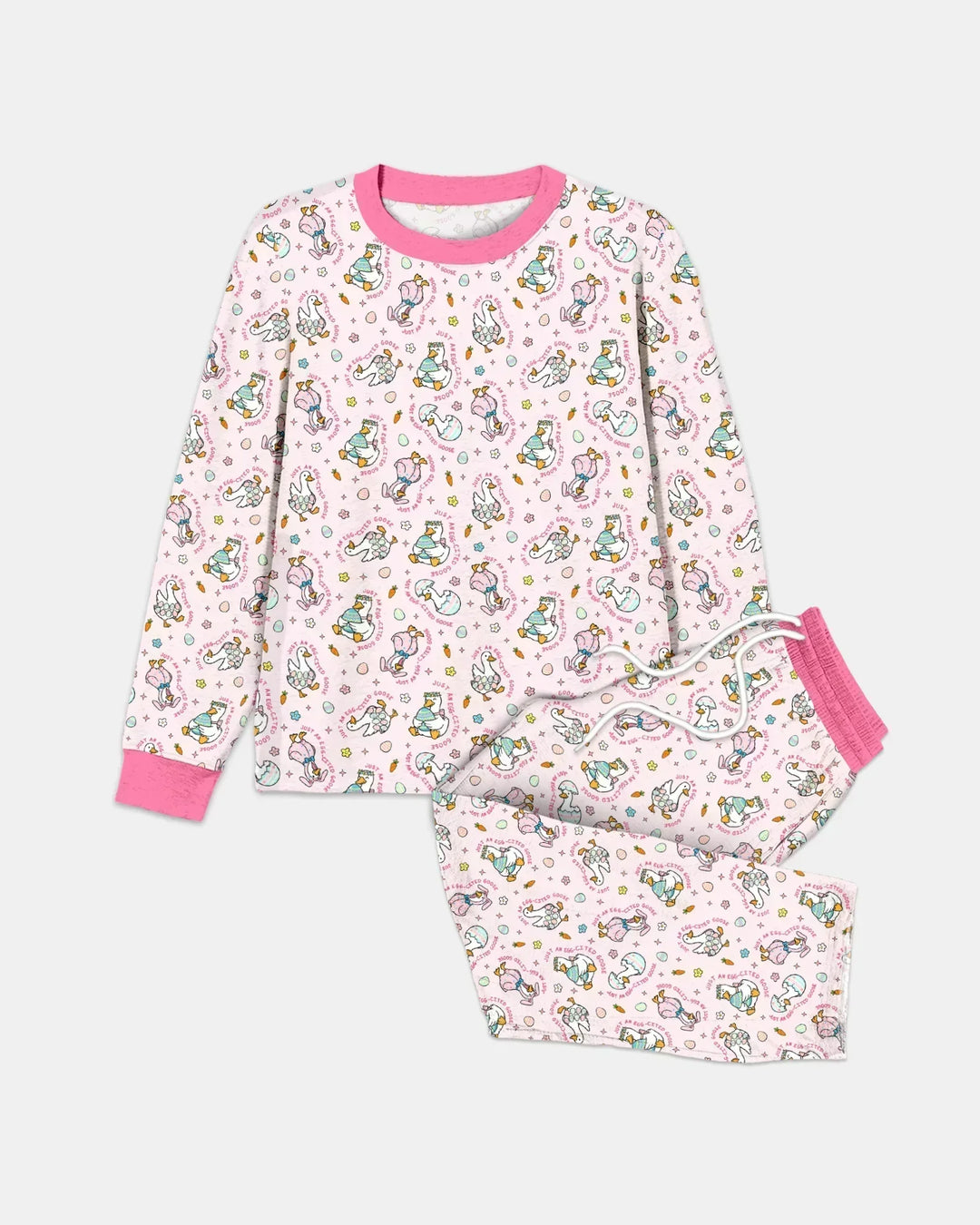 Easter Silly Goose Bamboo Men's Pajama Set