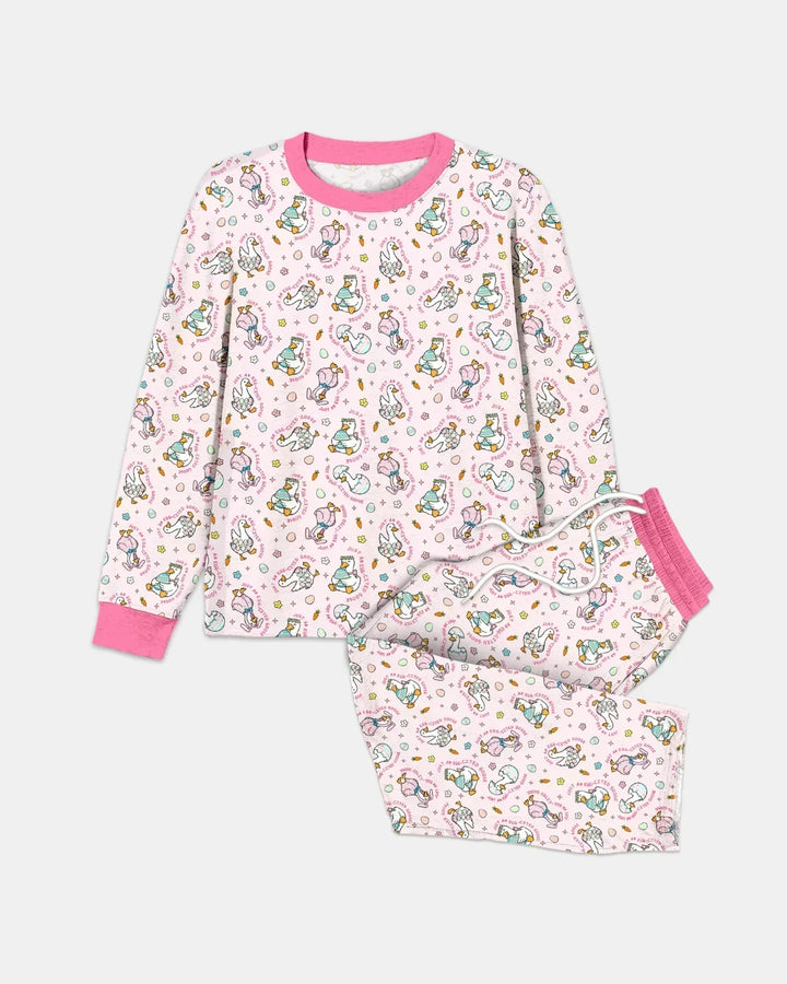 Easter Silly Goose Bamboo Men's Pajama Set