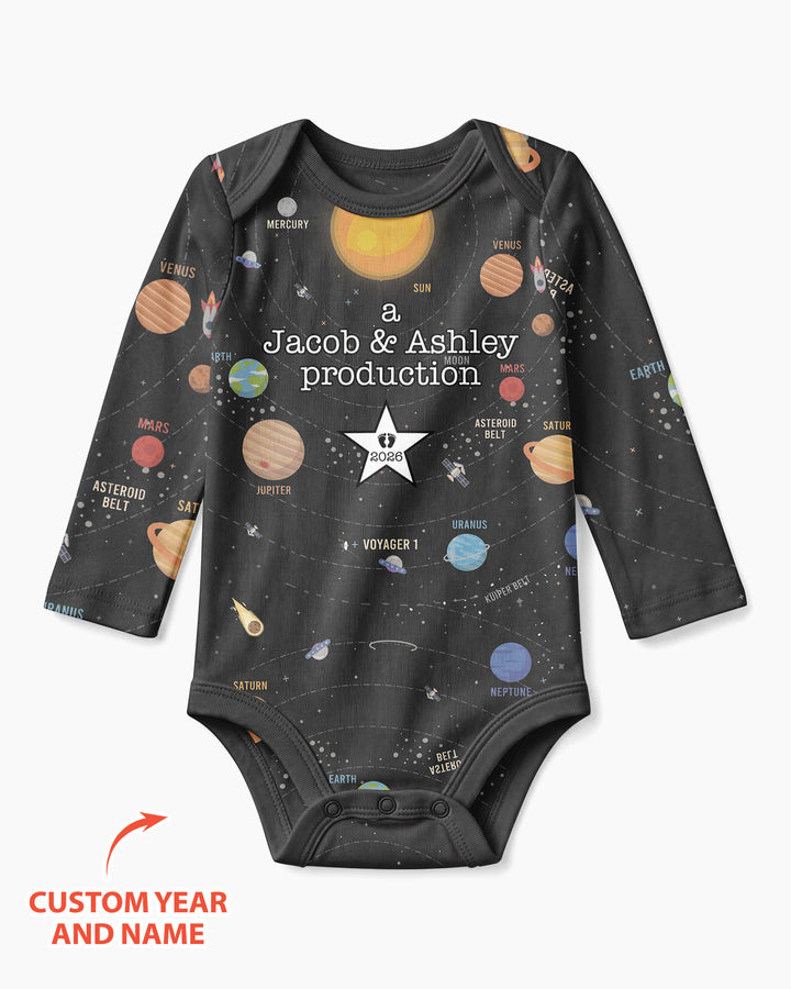 Baby Coming Soon Bamboo Bodysuit