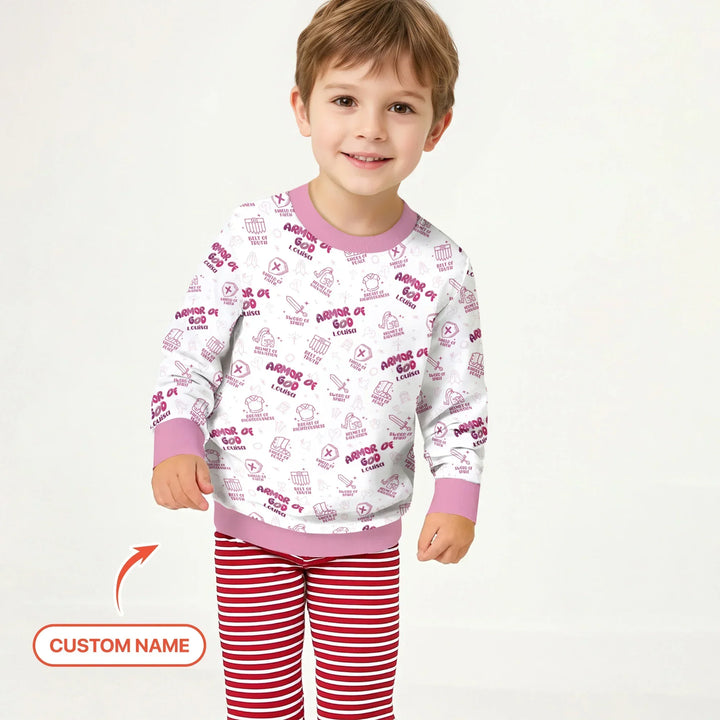 Armor of God Personalisierbares Bambus-Rundhals-Sweatshirt